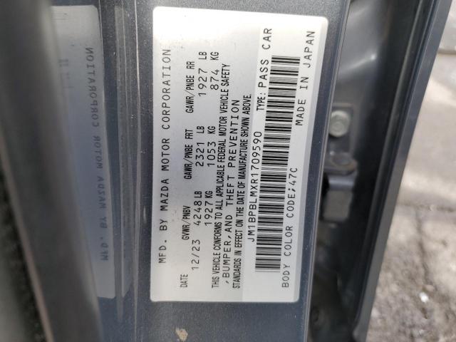 Photo 14 from auction – 2024 MAZDA 3 PREFERRE with VIN JM1BPBLMXR1709590