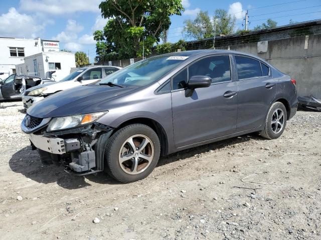 HONDA CIVIC SE 2015 with VIN 19XFB2F71FE057327 - Photo from auction