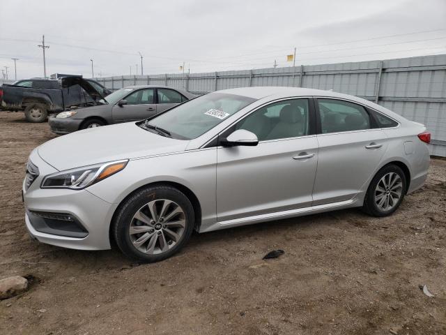 HYUNDAI SONATA SPO 2015 with VIN 5NPE34AF4FH162409 - Photo from auction