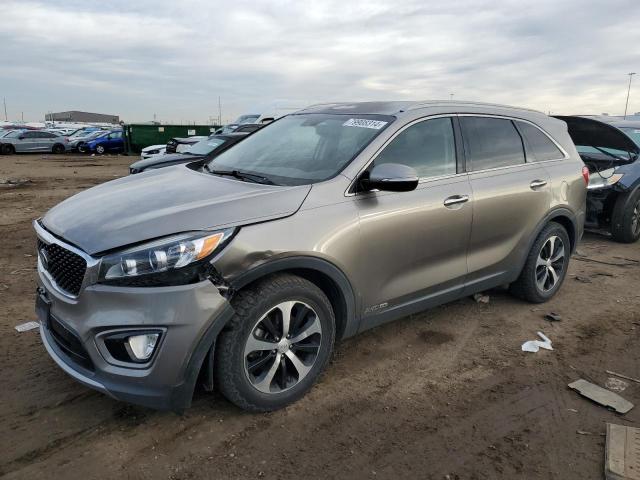 KIA SORENTO EX 2016 with VIN 5XYPHDA51GG001154 - Photo from auction