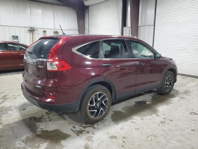 Photo 3 from auction – 2016 HONDA CR-V SE with VIN 5J6RM4H48GL075073
