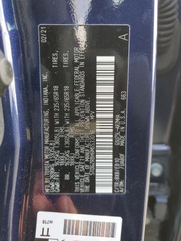 Photo 14 from auction – 2021 TOYOTA HIGHLANDER with VIN 5TDGZRBH6MS533016