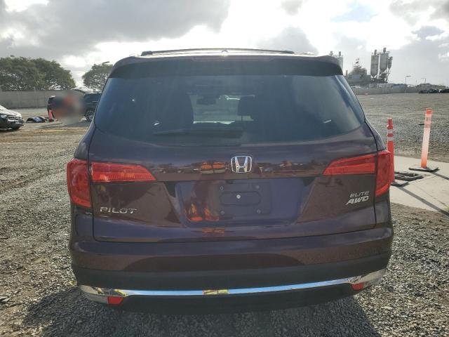 Photo 6 from auction – 2016 HONDA PILOT ELIT with VIN 5FNYF6H00GB122765