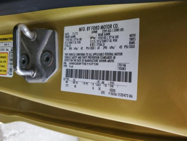 Photo 14 from auction – 2014 FORD TRANSIT CO with VIN NM0GS9F75E1137130