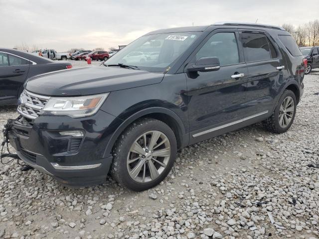 FORD EXPLORER L 2018 with VIN 1FM5K8F87JGB66337 - Photo from auction