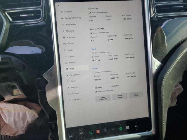 Photo 9 from auction – 2016 TESLA MODEL X with VIN 5YJXCBE29GF021792