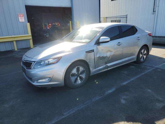 KIA OPTIMA HYB 2012 with VIN KNAGM4ADXC5023219 - Photo from auction