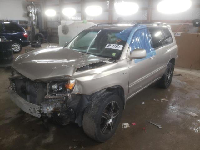 TOYOTA HIGHLANDER 2005 with VIN JTEEP21A150067536 - Photo from auction
