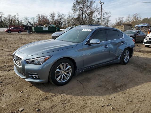 Photo 1 from auction – 2014 INFINITI Q50 BASE with VIN JN1BV7AR8EM694617