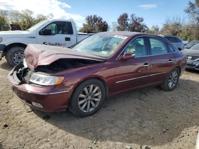HYUNDAI AZERA SE 2009 with VIN KMHFC46F69A372224 - Photo from auction