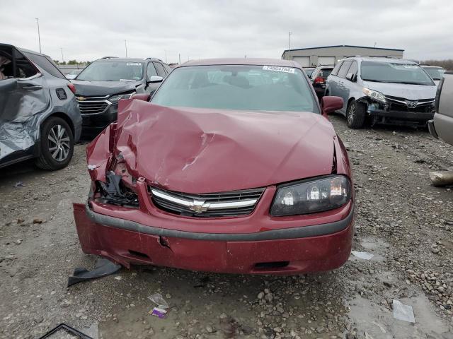 Photo 5 from auction – 2005 CHEVROLET IMPALA with VIN 2G1WF52E759392303