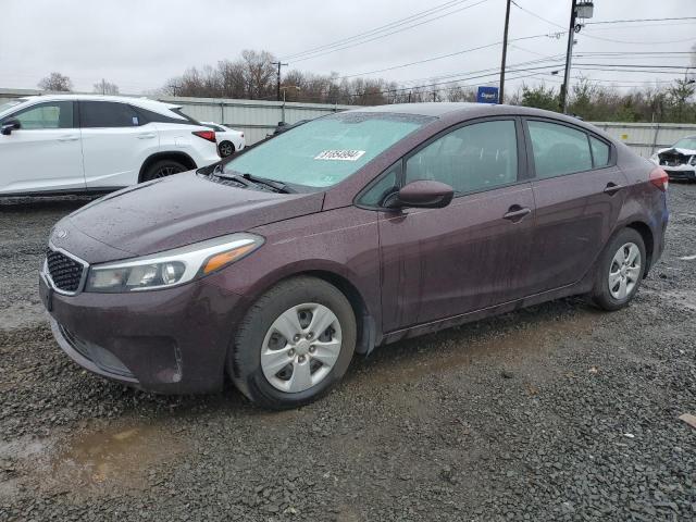 KIA FORTE LX 2018 with VIN 3KPFK4A78JE164595 - Photo from auction