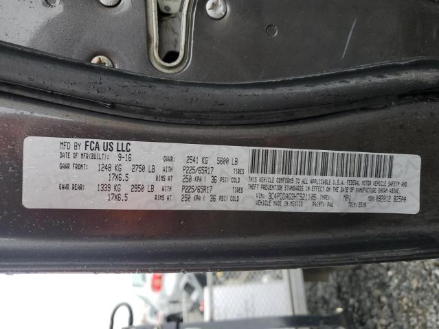 Photo 14 from auction – 2017 DODGE JOURNEY SE with VIN 3C4PDDAG3HT521105