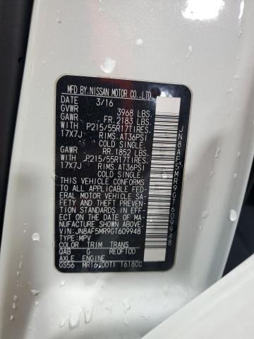 Photo 14 from auction – 2016 NISSAN JUKE S with VIN JN8AF5MR9GT609948