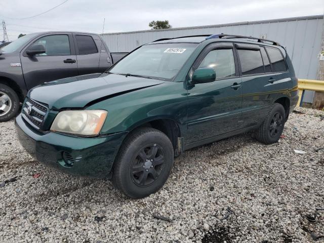TOYOTA HIGHLANDER 2001 with VIN JTEHF21A010018757 - Photo from auction