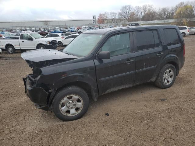 HONDA PILOT LX 2015 with VIN 5FNYF4H29FB068113 - Photo from auction