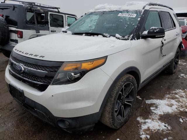 FORD EXPLORER S 2014 with VIN 1FM5K8GT4EGA27923 - Photo from auction