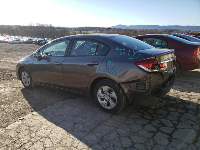 Photo 2 from auction – 2013 HONDA CIVIC LX with VIN 2HGFB2F57DH548132