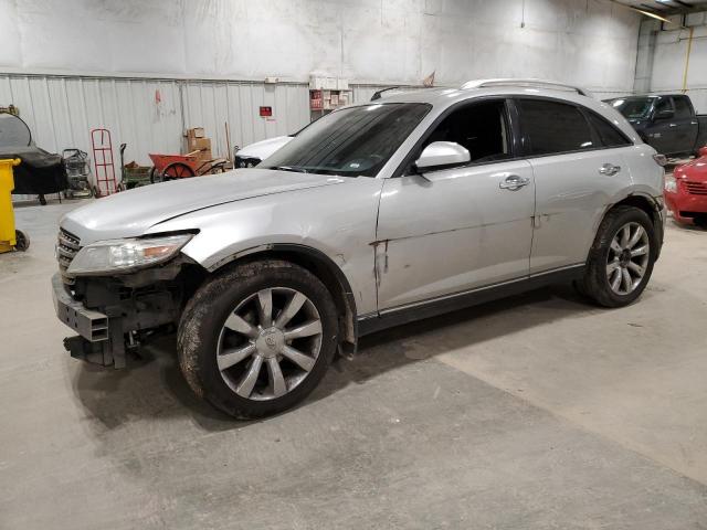 INFINITI FX35 2005 with VIN JNRAS08W55X203455 - Photo from auction