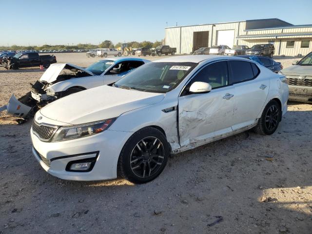 KIA OPTIMA HYB 2014 with VIN KNAGM4AD6E5069777 - Photo from auction