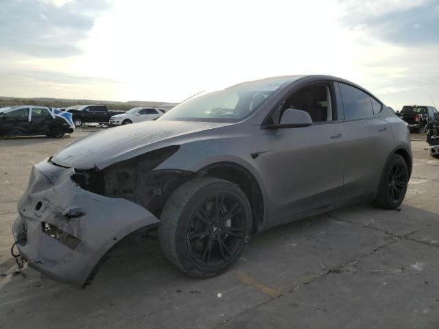 TESLA MODEL Y 2021 with VIN 5YJYGDEE0MF255412 - Photo from auction