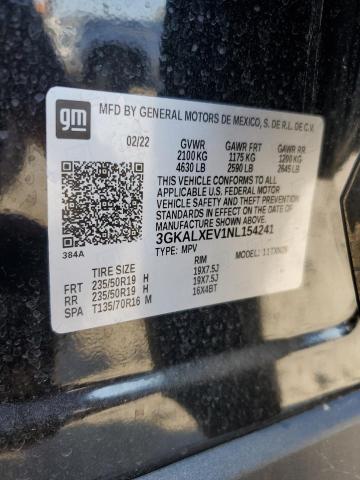Photo 14 from auction – 2022 GMC TERRAIN DE with VIN 3GKALXEV1NL154241