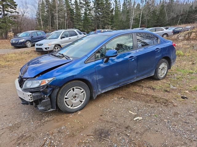 HONDA CIVIC LX 2013 with VIN 2HGFB2F42DH032137 - Photo from auction