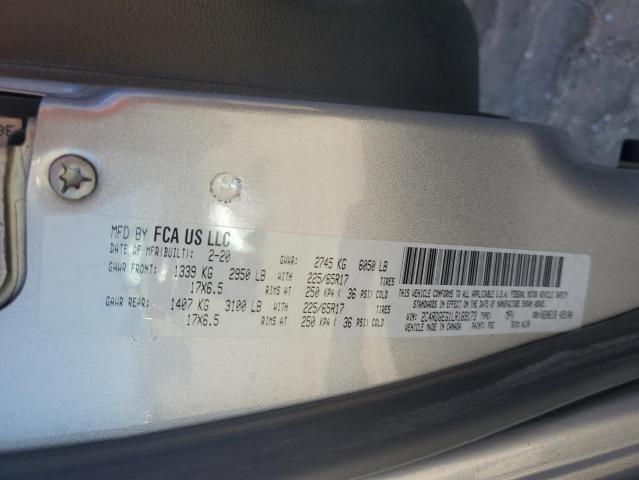 Снимка 14 от търг – 2020 DODGE GRAND CARAVAN с VIN 2C4RDGEG1LR169173