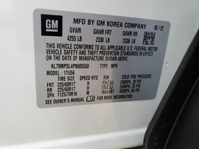 Photo 14 from auction – 2023 CHEVROLET TRAILBLAZE with VIN KL79MPSL4PB005550