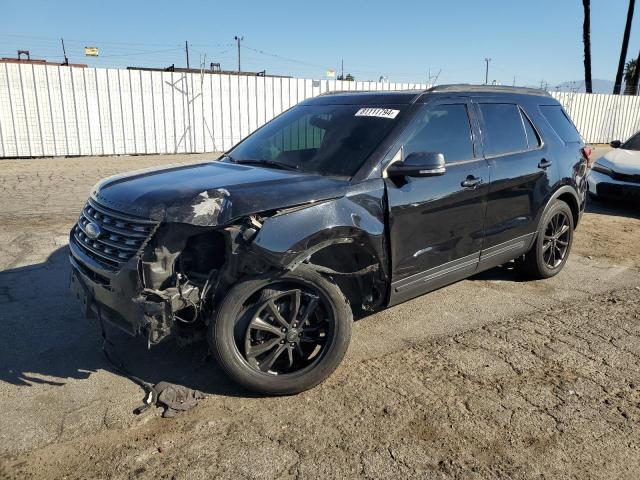 FORD EXPLORER X 2017 with VIN 1FM5K7D8XHGD09577 - Photo from auction