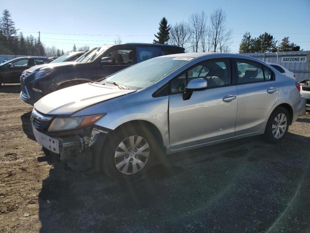 HONDA CIVIC LX 2012 with VIN 2HGFB2F43CH101982 - Photo from auction