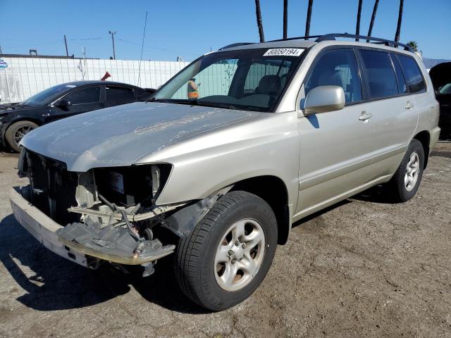 TOYOTA HIGHLANDER 2002 with VIN JTEGD21A220042657 - Photo from auction