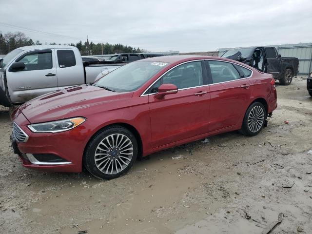 FORD FUSION SE 2018 with VIN 3FA6P0HD9JR223464 - Photo from auction