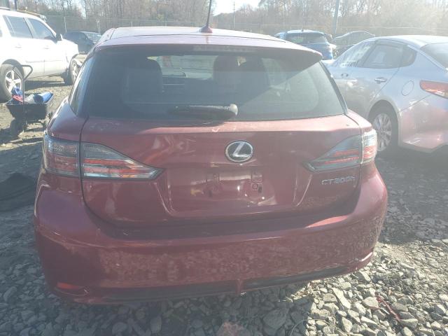 Photo 6 from auction – 2012 LEXUS CT 200 with VIN JTHKD5BH2C2117261