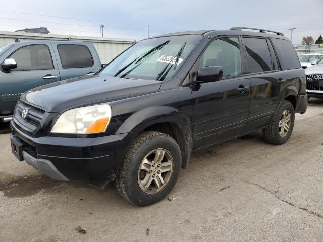 HONDA PILOT EXL 2005 with VIN 5FNYF18585B052590 - Photo from auction