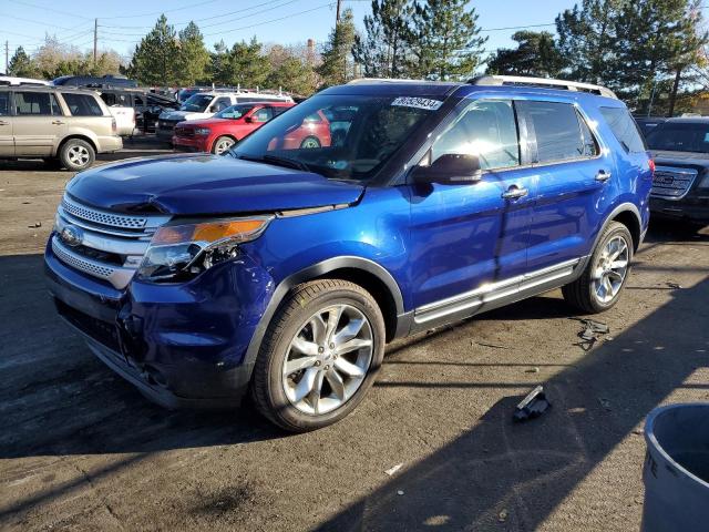 FORD EXPLORER X 2015 with VIN 1FM5K8D89FGB39814 - Photo from auction