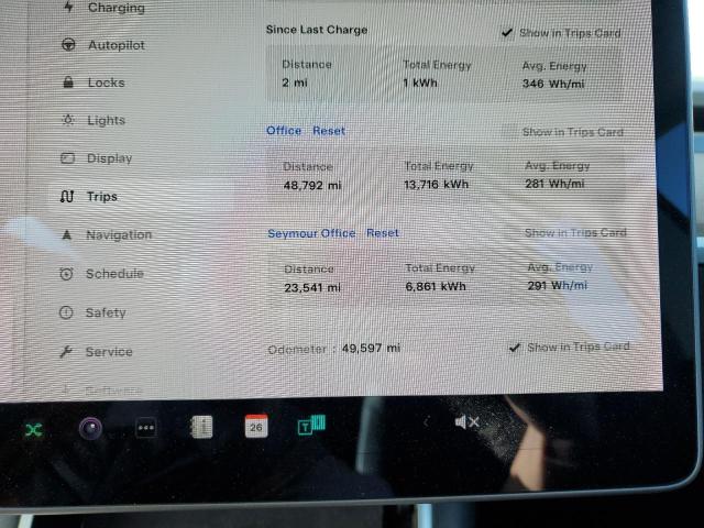 Photo 9 from auction – 2018 TESLA MODEL 3 with VIN 5YJ3E1EB5JF182294