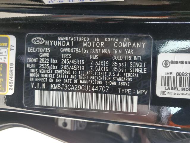 Photo 14 from auction – 2016 HYUNDAI TUCSON LIM with VIN KM8J3CA29GU144707