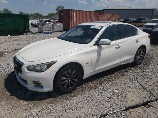 INFINITI Q50 BASE 2017 with VIN JN1CV7AR4HM682389 - Photo from auction