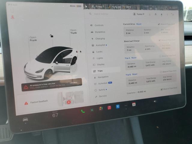 Photo 9 from auction – 2023 TESLA MODEL 3 with VIN 5YJ3E1EA6PF545671
