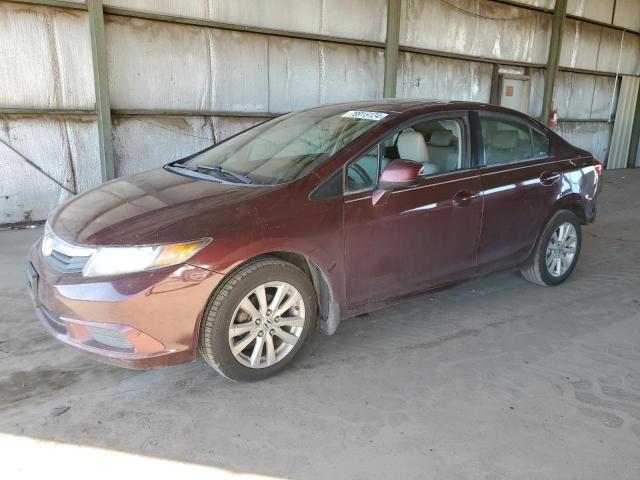 HONDA CIVIC EXL 2012 with VIN 19XFB2F91CE000509 - Photo from auction
