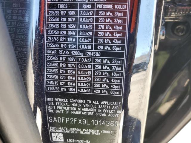 Photo 14 from auction – 2020 JAGUAR E-PACE SE with VIN SADFP2FX9L1014360