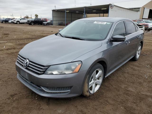 VOLKSWAGEN PASSAT SE 2013 with VIN 1VWBH7A33DC008596 - Photo from auction