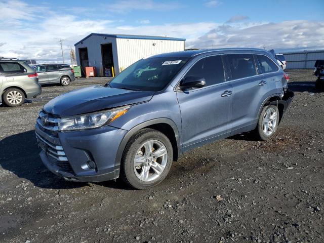 TOYOTA HIGHLANDER 2018 with VIN 5TDDZRFH8JS498150 - Photo from auction