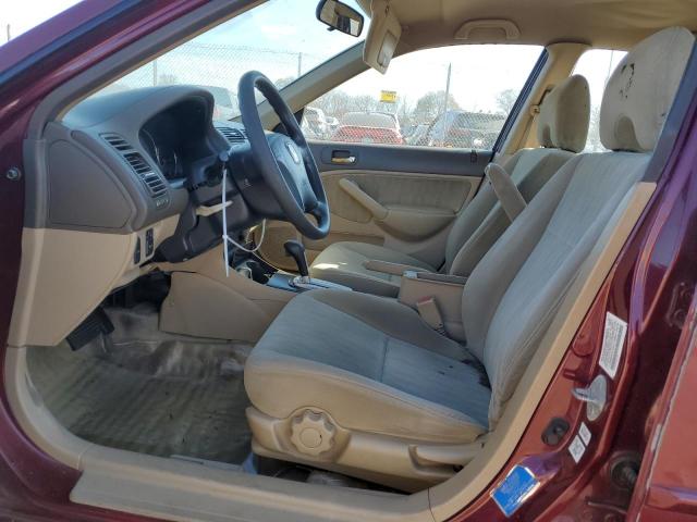 Photo 7 from auction – 2003 HONDA CIVIC LX with VIN 2HGES16573H613419