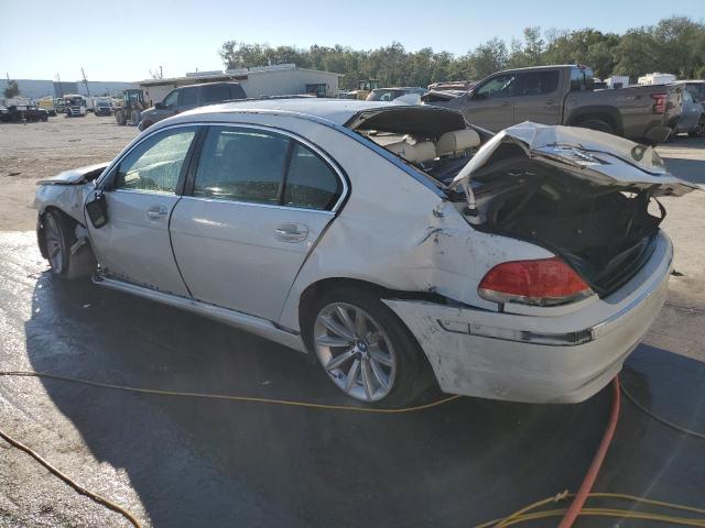 Photo 2 from auction – 2007 BMW 750 with VIN WBAHN83567DT72176