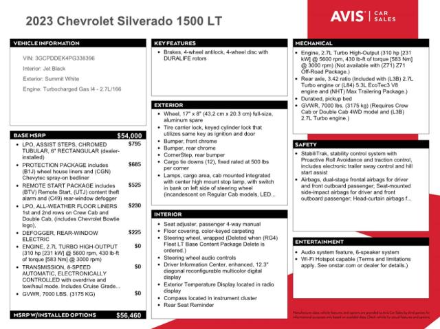 Photo 12 from auction – 2023 CHEVROLET SILVERADO with VIN 3GCPDDEK4PG338396