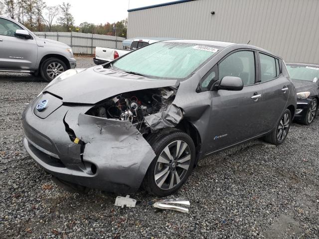 NISSAN LEAF S 2017 with VIN 1N4BZ0CP2HC308102 - Photo from auction
