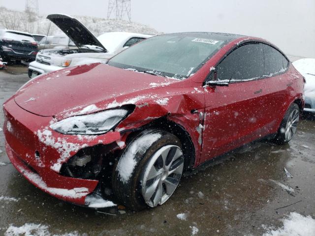 TESLA MODEL Y 2021 with VIN 5YJYGDEE0MF091529 - Photo from auction