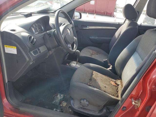 Photo 7 from auction – 2007 CHEVROLET AVEO BASE with VIN KL1TD56617B051863